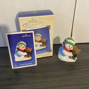 Hallmark Keepsake Ornament #5 In The‎ Series Of Snow Buddies 2002
